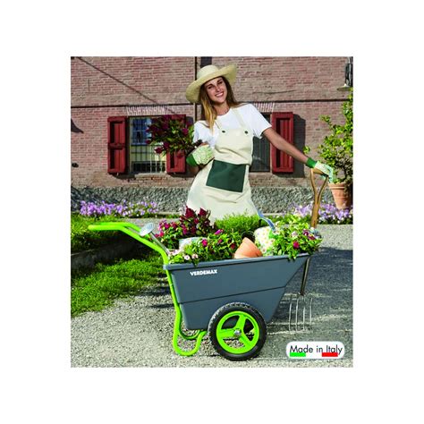 Brouette Multi Usage De Jardin 110 Litres VERDEMAX Mymaisoon Fr