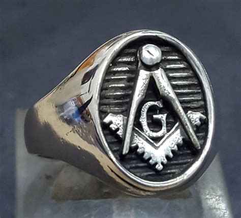 Anillo Masonico Grado Maestro En Plata Masoneria Art M Stico Y