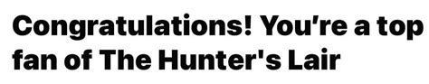 Welcome to The Hunters Lair! Introduce yourselves here! - New Member ...