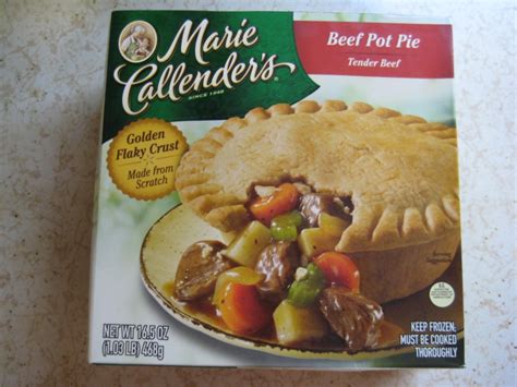 Frozen Friday Marie Callender S Beef Pot Pie