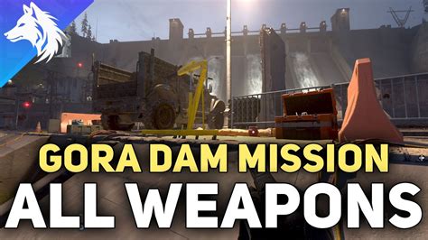 All Weapons Items Gora Dam Mission Call Of Duty Modern Warfare