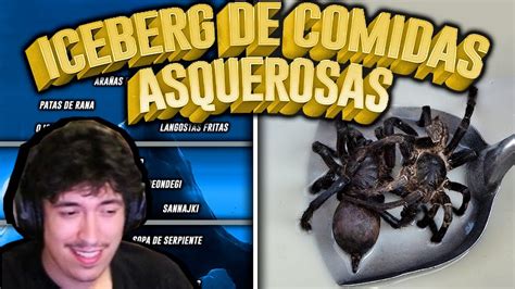 El Uriel Reacciona A El Iceberg De Comidas Asquerosas Youtube