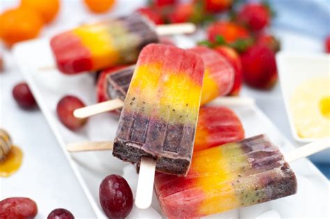 The Best Fruity Cocomelon Rainbow Popsicles Made In A Pinch