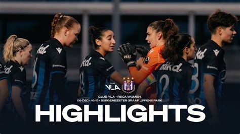 Club Yla Rsca Women Highlights Youtube