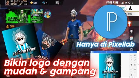 Tutorial Cara Membuat Logo Avatar Gaming Mudah Pixellab Edit YouTube