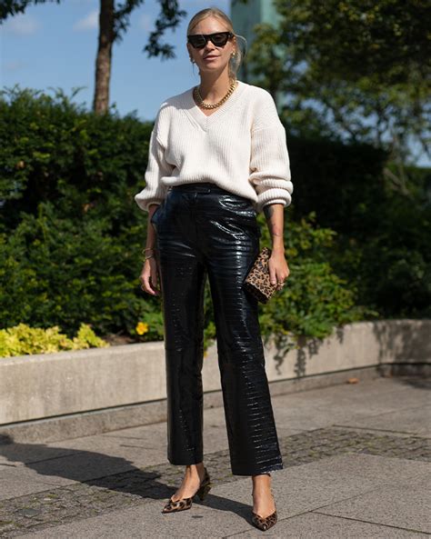 10 Leather Pants Outfits Women Will Love See How To Rock These Chic