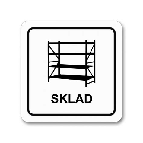 Piktogram Sklad Samolepka Poh Ry