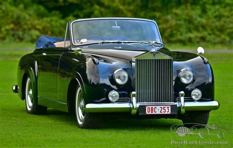 Car Rolls Royce Silver Cloud 1 Drop Head Coupe 1957 For Sale