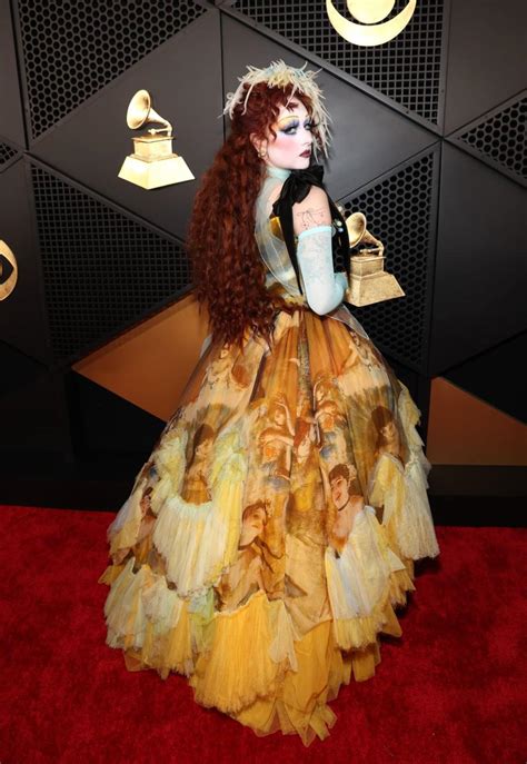 Chappell Hit the Grammys Red Carpet in a Degas Ballerina Painting Come ...