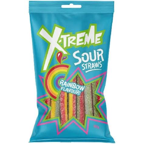 Xtreme Sour Straps Rainbow Sweetcraft