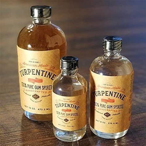 16 Oz 100 Pure Gum Spirits Of Turpentine On Galleon Philippines