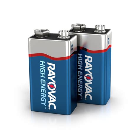 9v High Energy™ Alkaline Batteries Rayovac