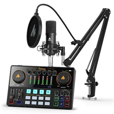 Maonocaster Ame Integrated Audio Production Studio Mixers Streaming