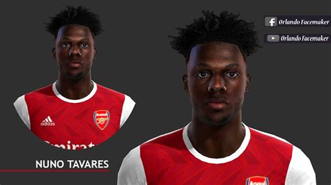 Nuno Tavares Face By Orlando Facemaker PES 2013 YouTube