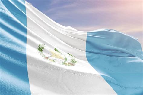 Premium Photo Guatemala National Flag Waving