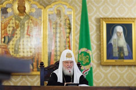 His Holiness Patriarch Kirill Meets With Members Of Commission For