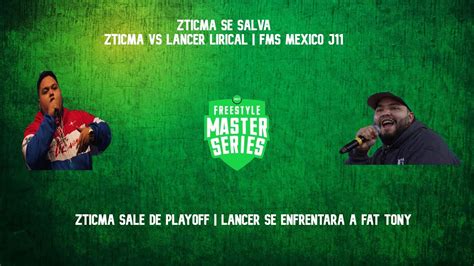 Zticma se salva Zticma vs Lancer Lirical Fms Mexico J11 Votación