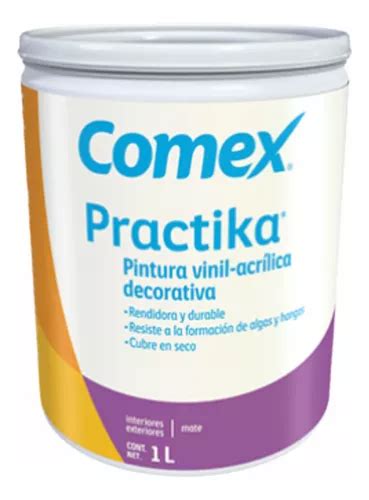 Pintura Vin Lica Blanca Semi Lavable Comex Litro A Os Mercadolibre