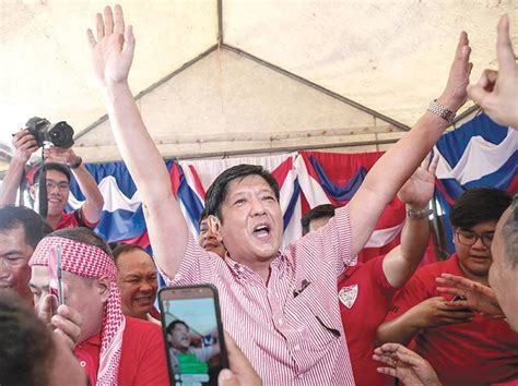 Bongbong endorsed as presidential bet | The Manila Times