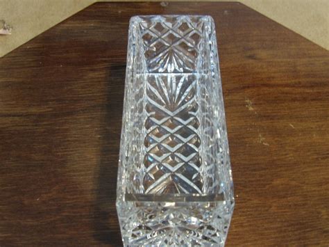 Vintage Shannon Crystal Butter Dish No Lid Etsy