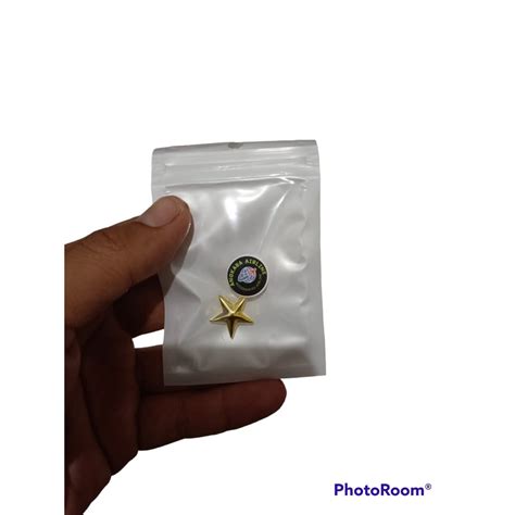 Jual PIN BINTANG ORIGINAL KERAH BAJU TOPI MUT TNI POLRI POLISI PASKIBRA ...