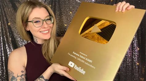 Asmr Golden Play Button Unboxing Youtube