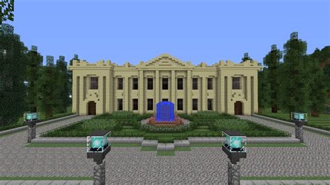 Wayne Manor - Batman V. Superman Minecraft Map