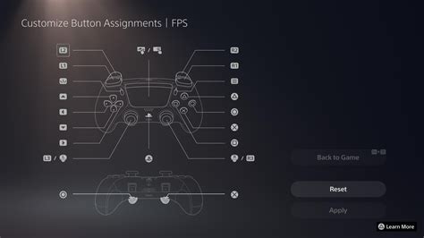 Slideshow DualSense Edge Settings And User Interface