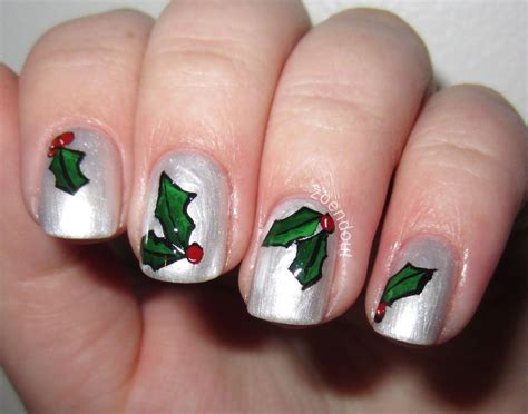 Zoendout Nails Happy Holly Days