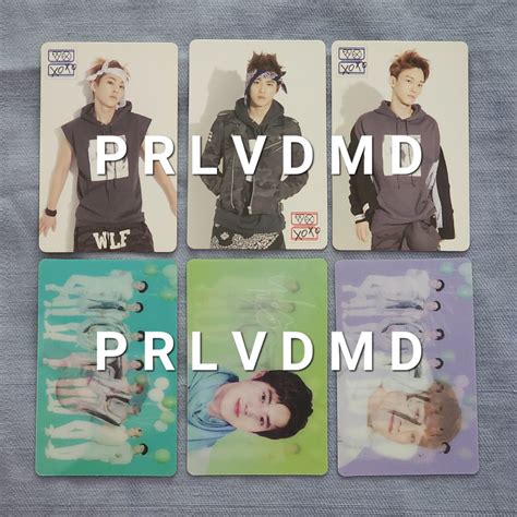 Exo Photocard Xiumin Suho Chen Bwcw Nature Republic On Carousell