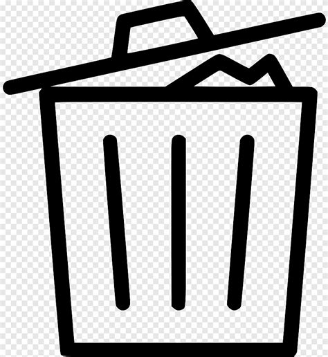 Computer Icons Waste Recycling Trash Trush Angle Text Png Pngegg