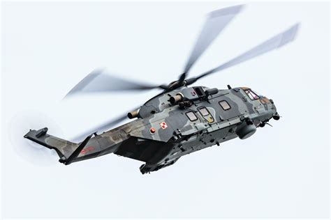 Polish Navy Leonardo AgustaWestland AW101 Merlin Transport Helicopter