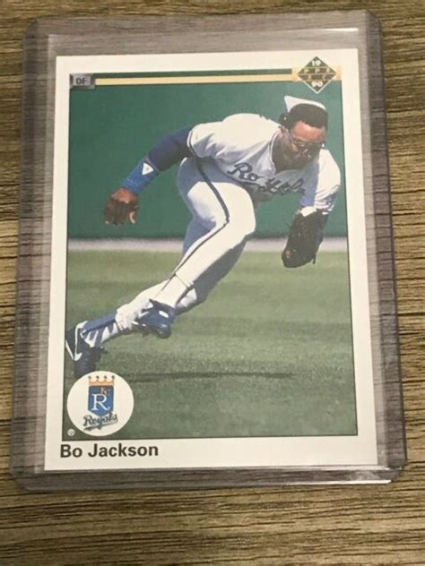 Bo Jackson 1990 Upper Deck Kansas City Royals Card 105 EBay