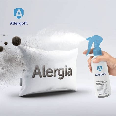 Allergoff Spray 400ml Neutralizator alergenów kurzu domowego 134B