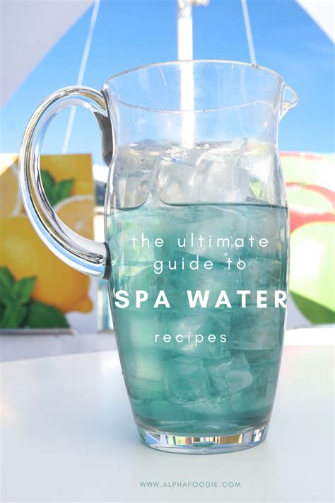 Flavored Water Recipes All Natural And Quick Alphafoodie Recipe