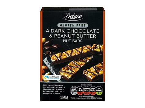 Deluxe Gluten Free Nut Bars Lidl Great Britain Specials Archive