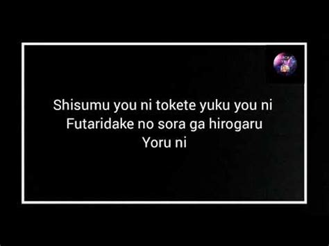 yoasobi yoru ni kakeru lyrics youtube