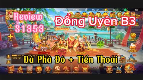 Danh Tướng 3Q Review Acc S1353 Build 3 Đổng Uyên Đá Phá Đỏ Tiến