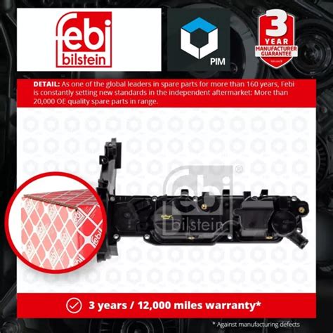 ROCKER COVER FITS CITROEN 0248S0 0249G2 0249G2S1 248S0 249G2S1 Febi ...