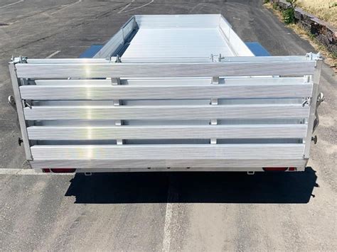 Aluma 8120TA SR Aluminum Trailer Side Loading Ramps ATV UTV