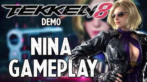 Tekken Demo Nina Gameplay Ps Vs Matches Youtube