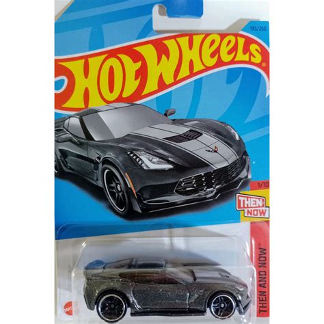 Hot Wheels CORVETTE C7 Z06 THEN AND NOW 1 10 Lote K De 2023 HKJ40 Mattel 1 64 Shopee