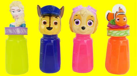 Paw Patrol Slime Baby Bottles For Good2Grow Juice With Toy Box