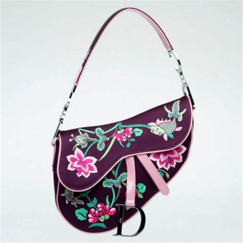 Dior Limited Edition Embroidered Saddle Bag Dior The Luxury Closet