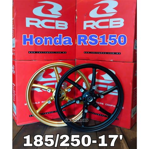 100 ORIGINAL RCB Sport Rim RCB Honda RS150 RSX150 SP522 185 250 17