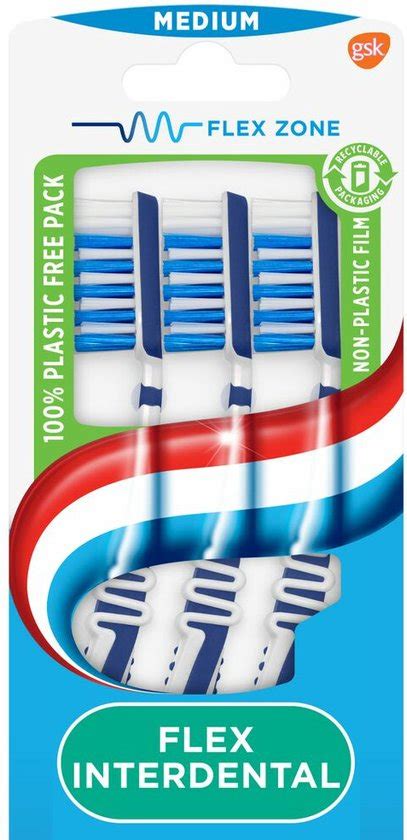 Aquafresh Tandenborstel Flex Interdental Medium Stuks Bol