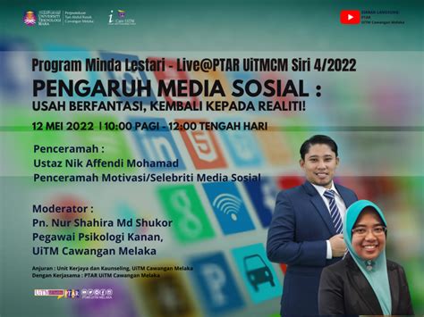 Program Minda Lestari Liveptar Uitmcm Siri 42022 Pengaruh Media