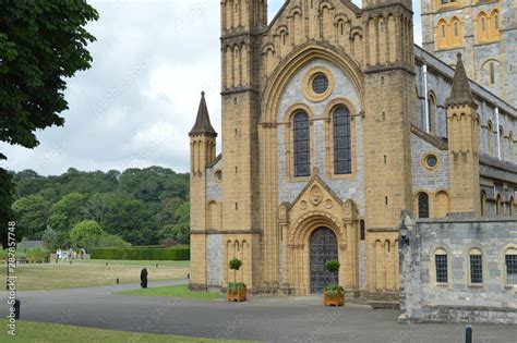 Buckfast Abbey Gardens, Devon, England Stock Photo | Adobe Stock