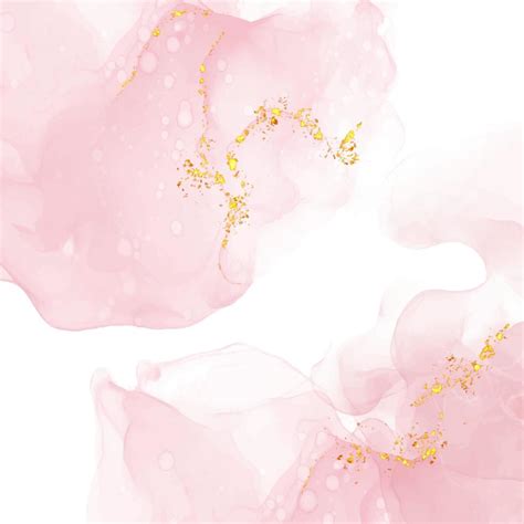 Pastel Pink Alcohol Ink Background With Gold Glitter 20266673 Vector Art At Vecteezy