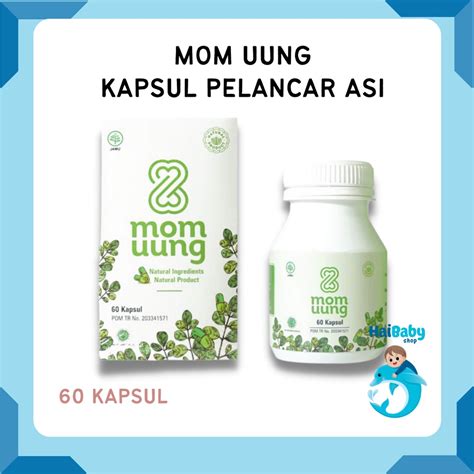 Jual Mom Uung Kapsul Pelancar Asi Isi Kapsul Asi Booster Shopee